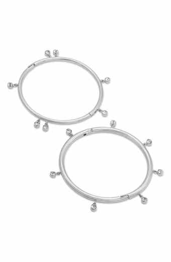 Bezel Duo Bangle Set