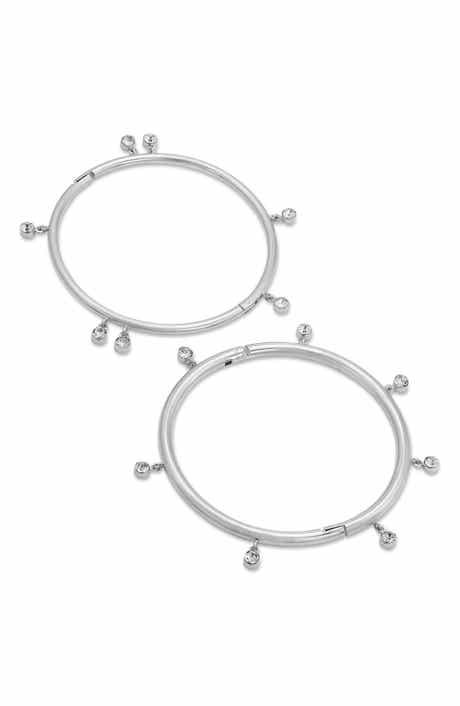 Bezel Duo Bangle Set