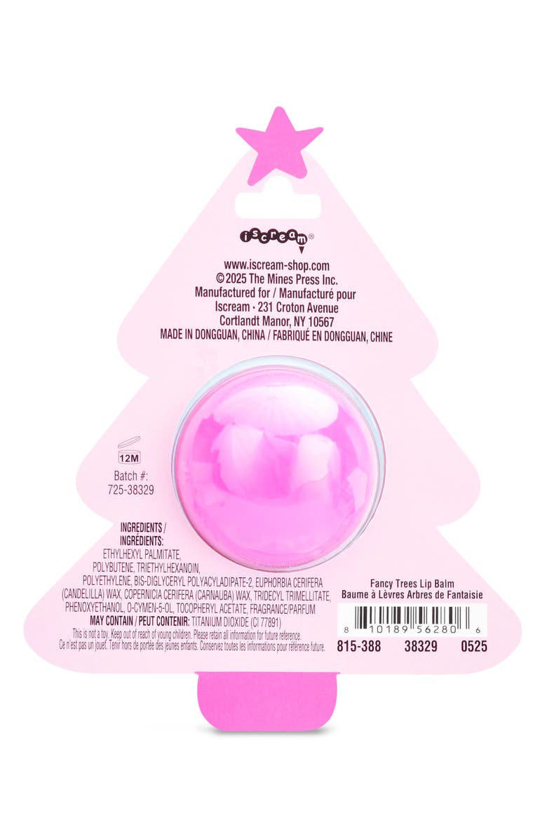 Iscream Fancy Trees Vanilla Scented Lip Balm, Alternate, color, Multi