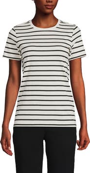 Lands' End Supima Cotton Crewneck T-Shirt