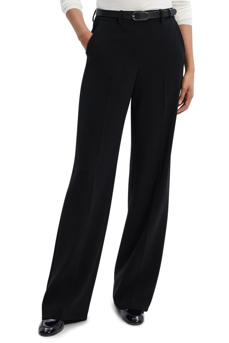 Relax Wide Leg Pants, Main, color, BLACK