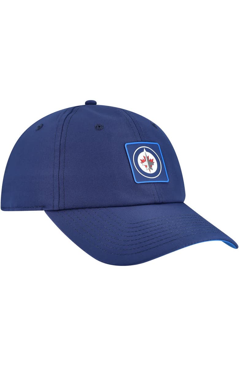 FANATICS Men's Fanatics  Navy Winnipeg Jets Authentic Pro Rink Adjustable Hat, Alternate, color, Navy