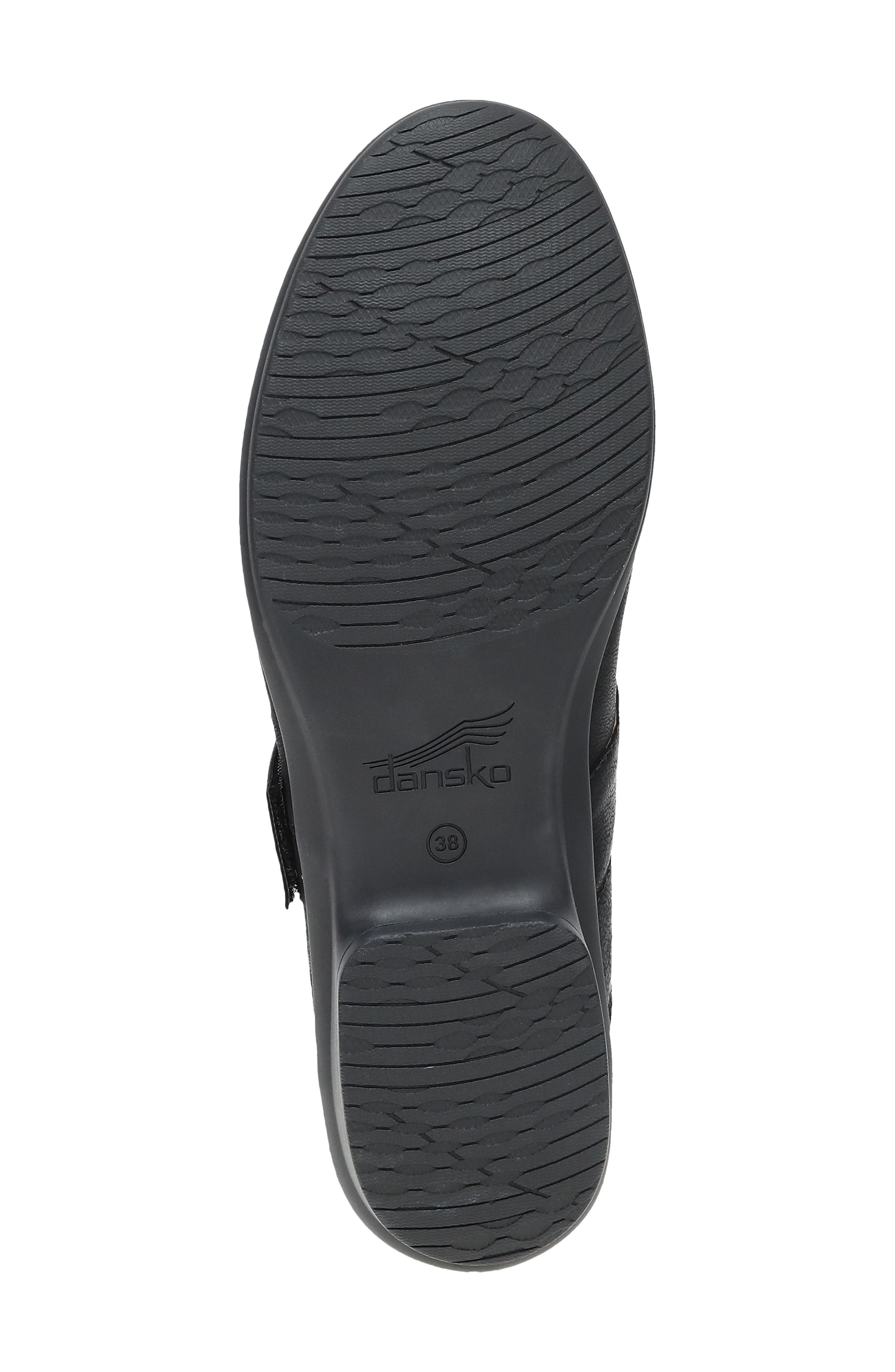 Dansko Collette Mary Jane Pump, Alternate, color, Black Burnished Nubuck