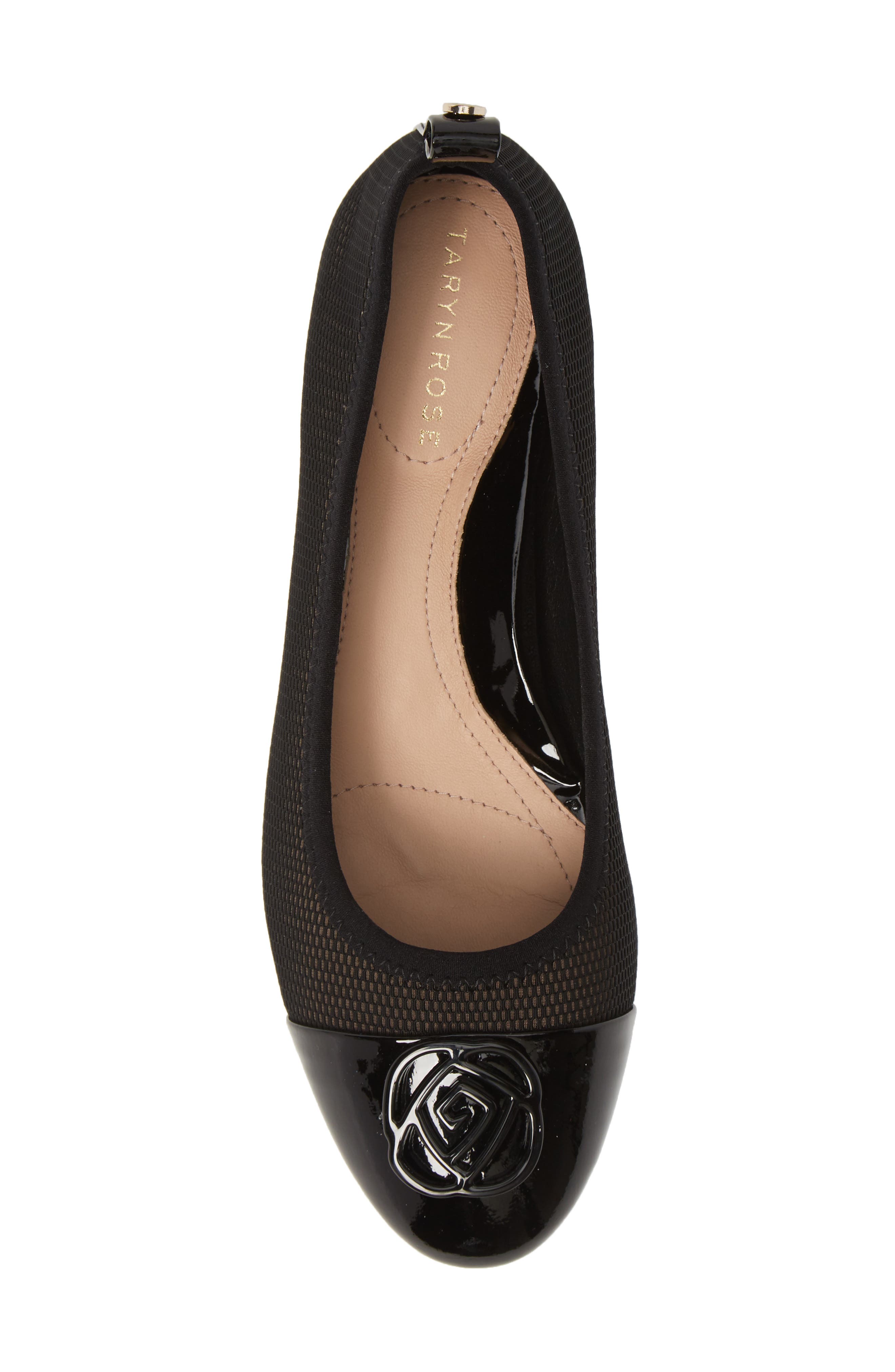 Taryn Rose Paige Cap Toe Ballet, Alternate, color, 