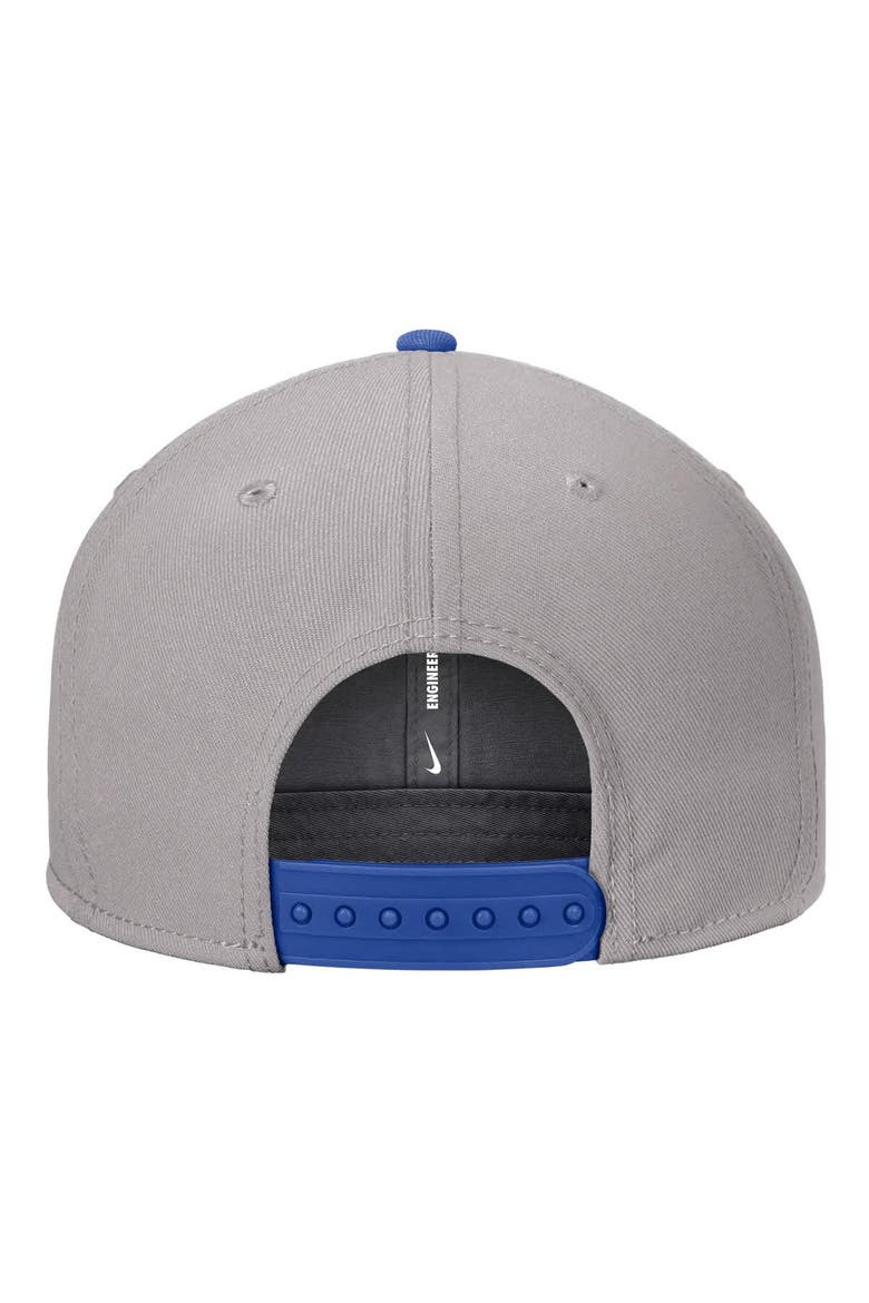 Men's Nike Gray Air Force Falcons Vintage Script Pro Dri-FIT Snapback Hat, Alternate, color, Gray