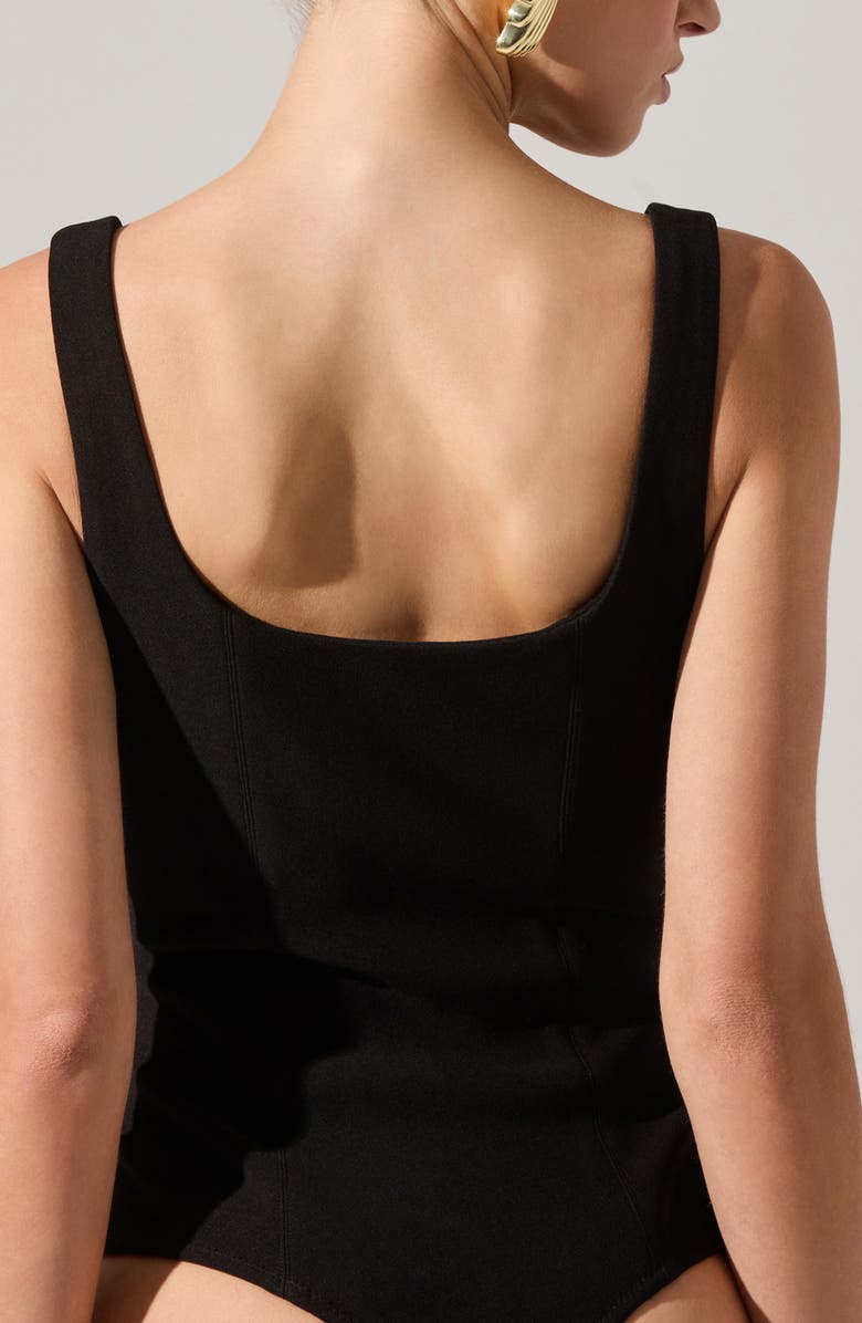 ASTR the Label Kendal Bodysuit, Alternate, color, Black