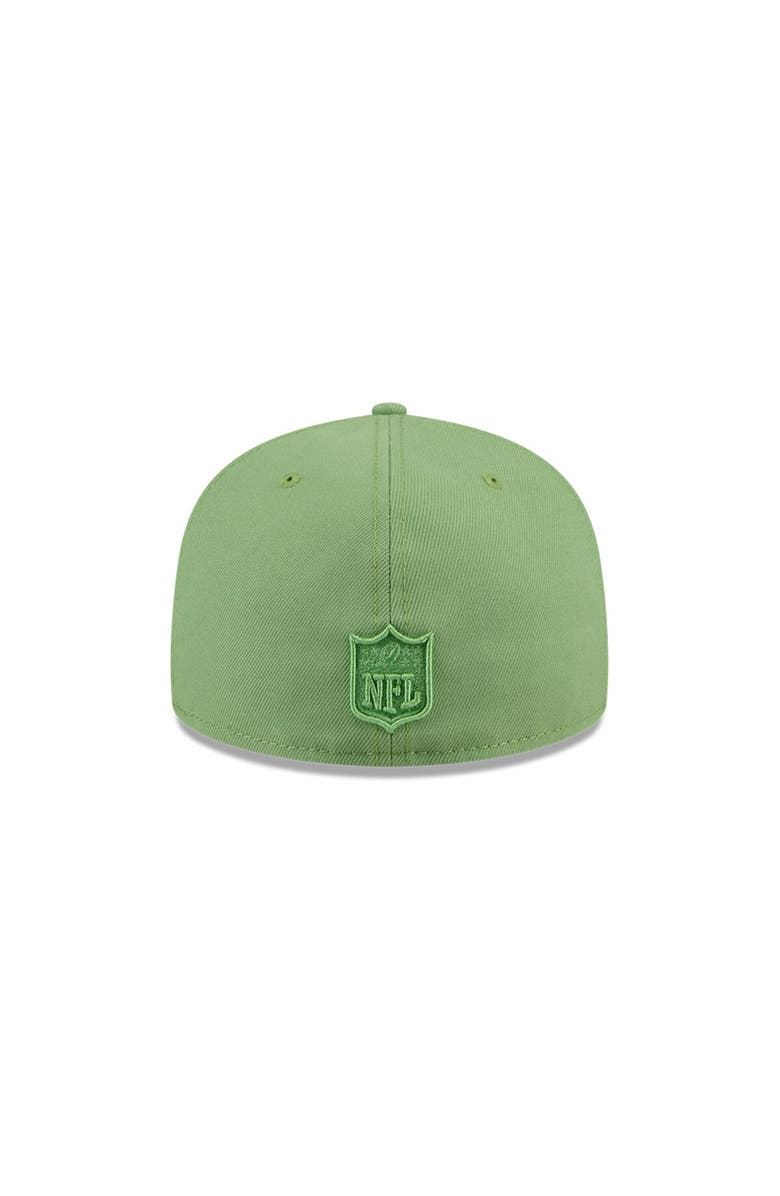 New Era Men's New Era Green San Francisco 49ers Color Pack 59FIFTY Fitted Hat, Alternate, color,