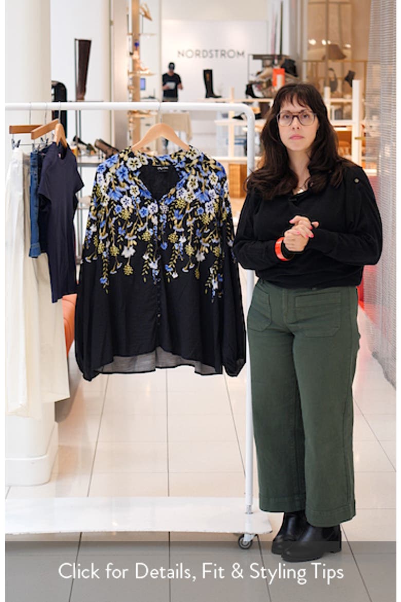 Kayla Floral Print Shirt video