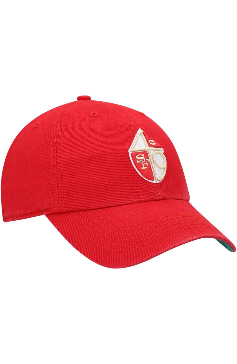 '47 Men's '47 Scarlet San Francisco 49ers Legacy Franchise Fitted Hat, Alternate, color,