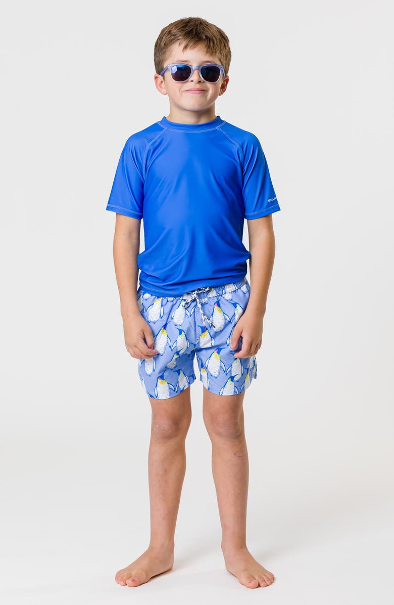Snapper Rock Kids' Short Sleeve Rashguard, Alternate, color, 