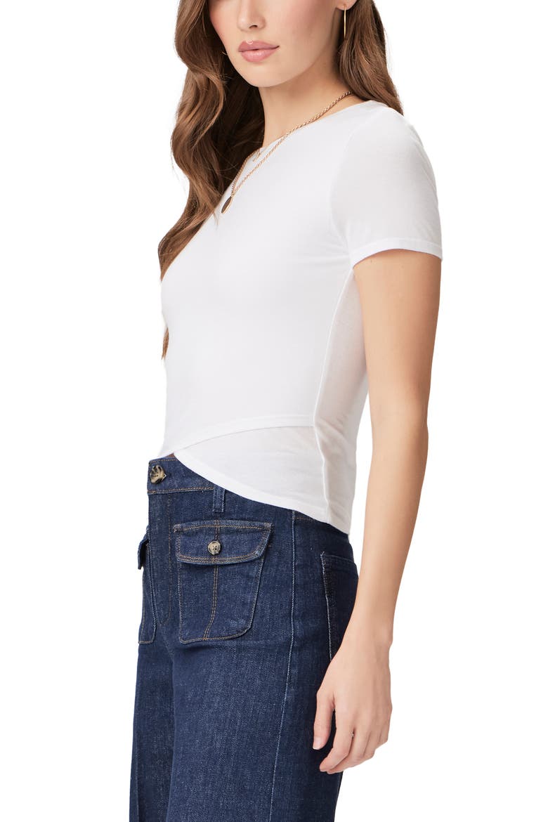 Noemi Crewneck T-Shirt, Alternate, color, WHITE