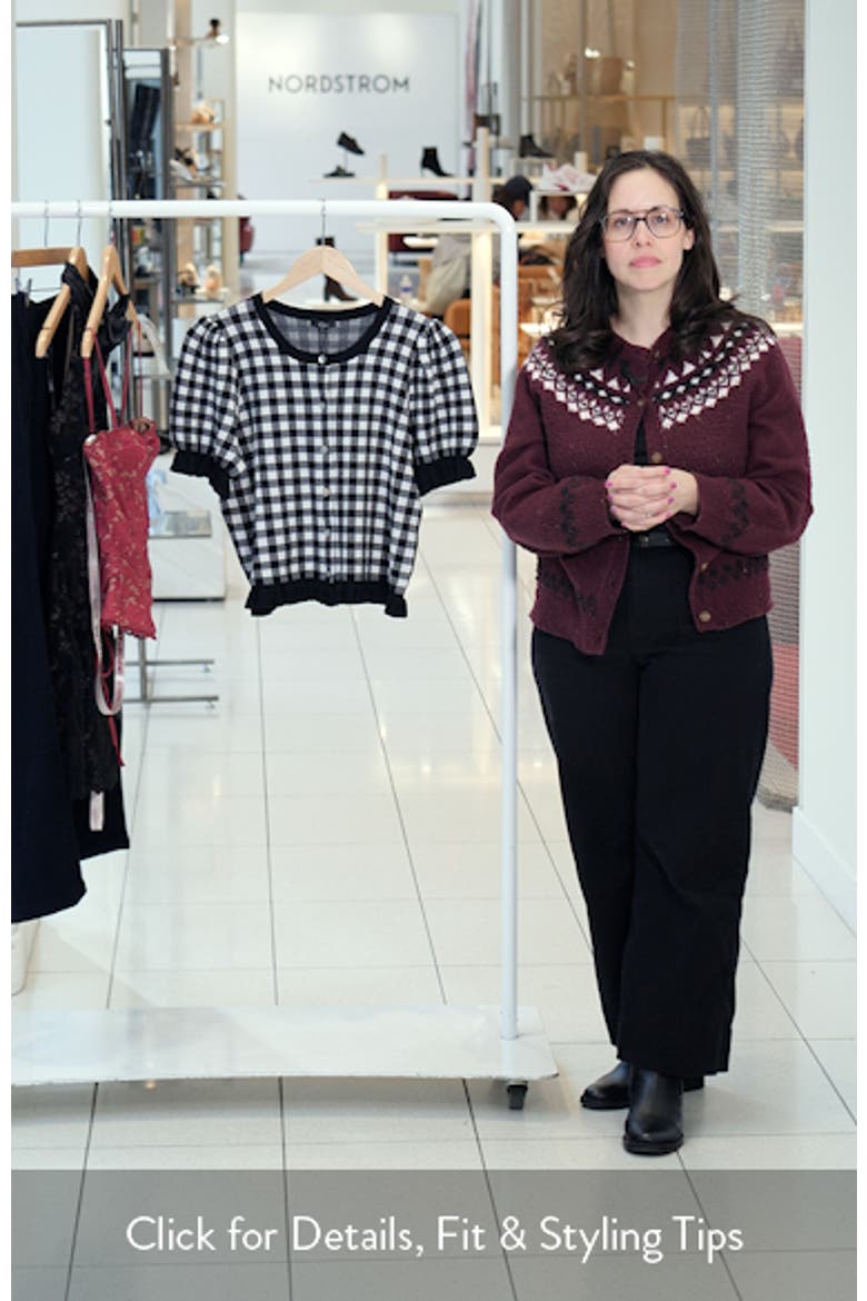 Lora Short Sleeve Cardigan video