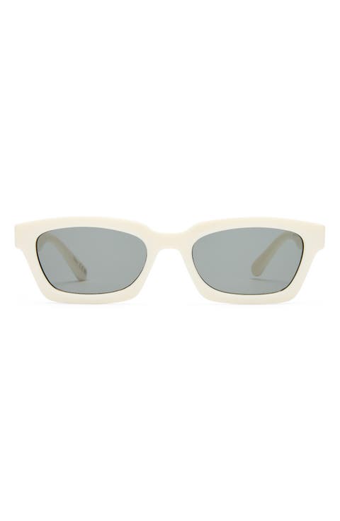 Sculptor 50mm Rectangular Sunglasses