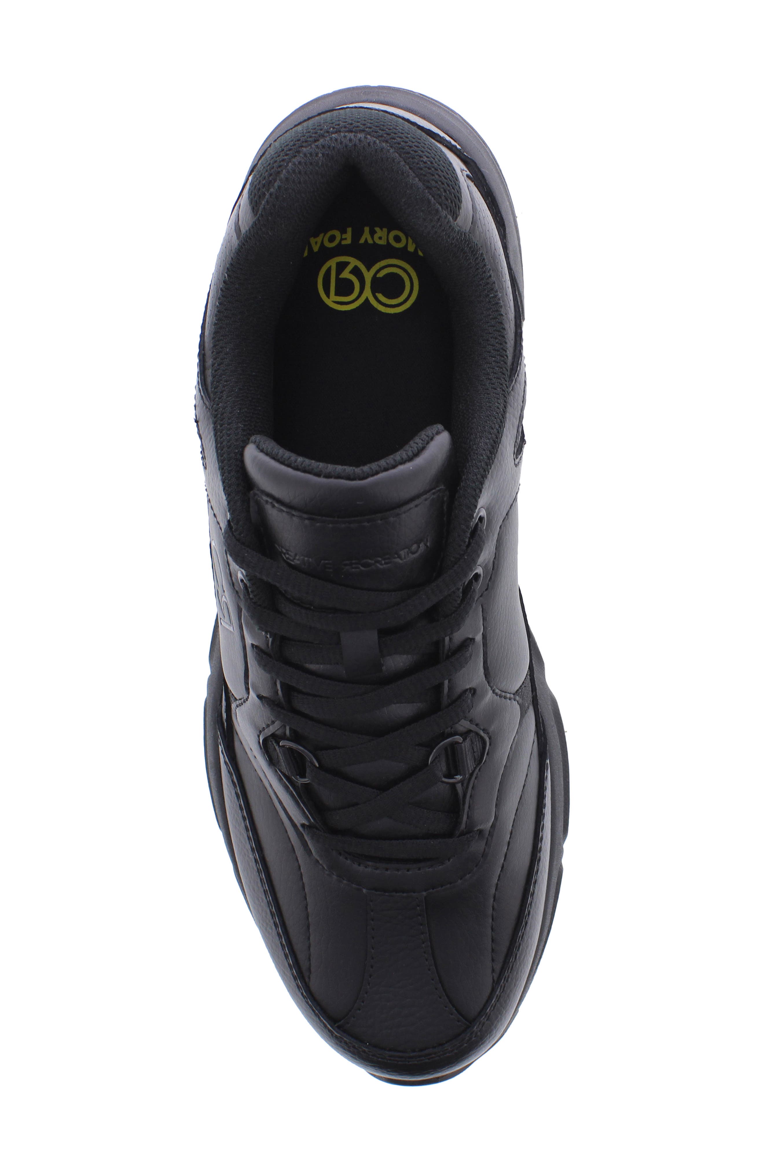 Creative Recreation Memory Overtyme Sneaker, Alternate, color, Black/Black