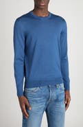 TOM FORD Fine Gauge Cashmere & Silk Crewneck Sweater