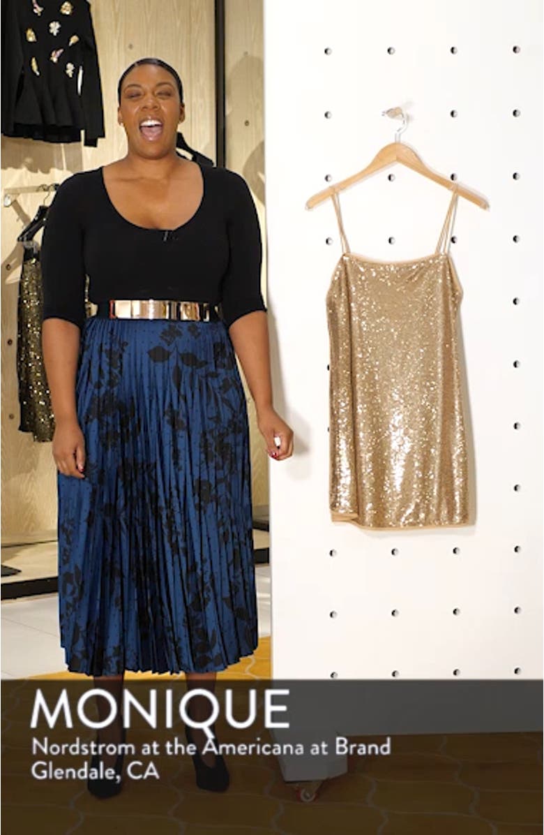 Time to Shine Sequin Slipdress, sales video thumbnail