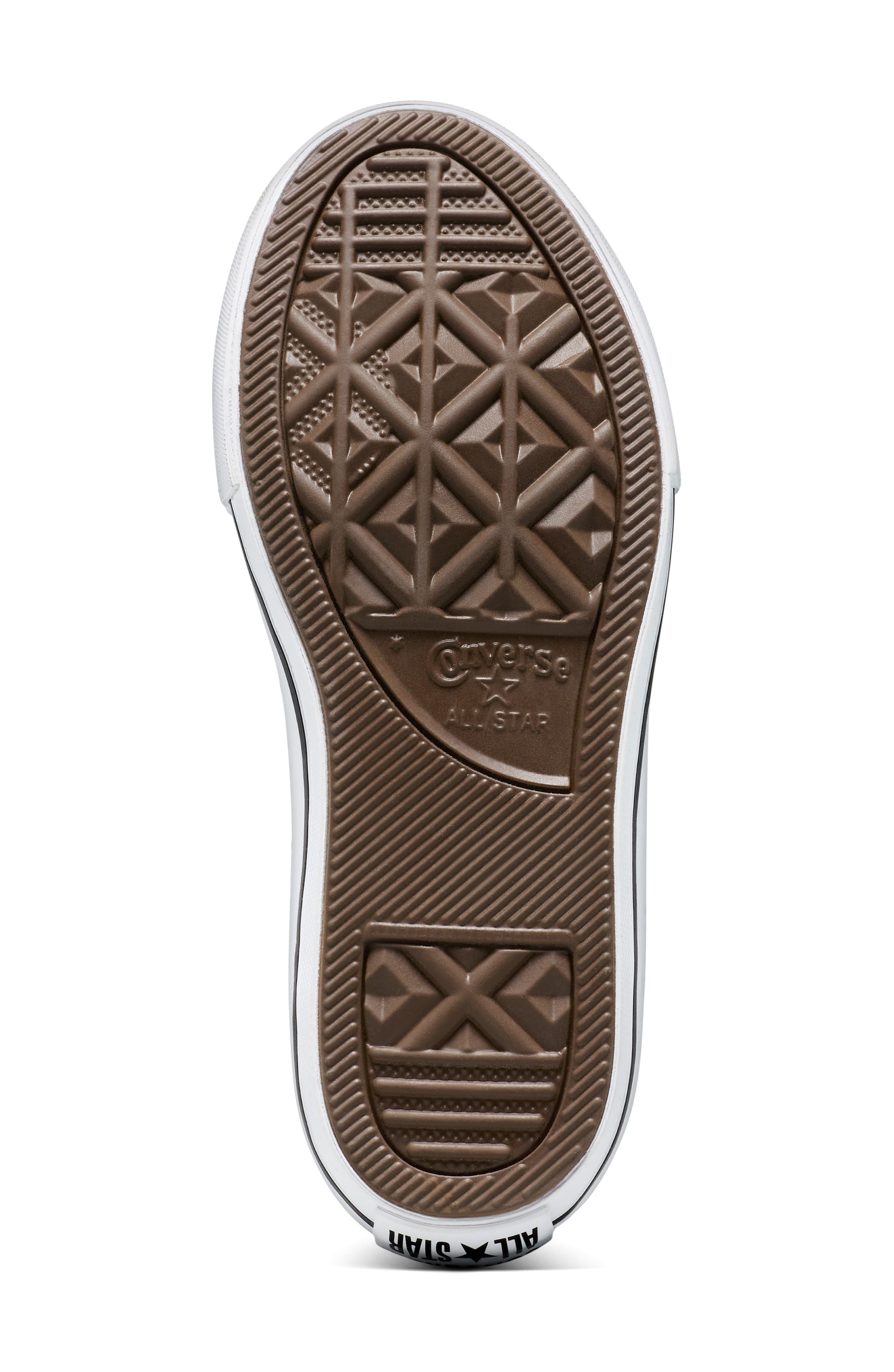 Converse Kids
 Chuck Taylor All Star Easy On Disco High Top Sneaker, Alternate, color, Altitude Lilac/ White/ Black