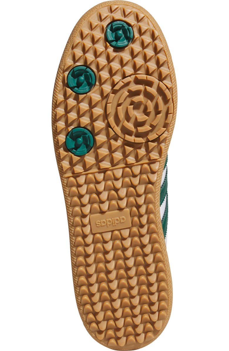 adidas Samba Lux Spikeless Golf Shoe, Alternate, color, Ftwwht/Cgr