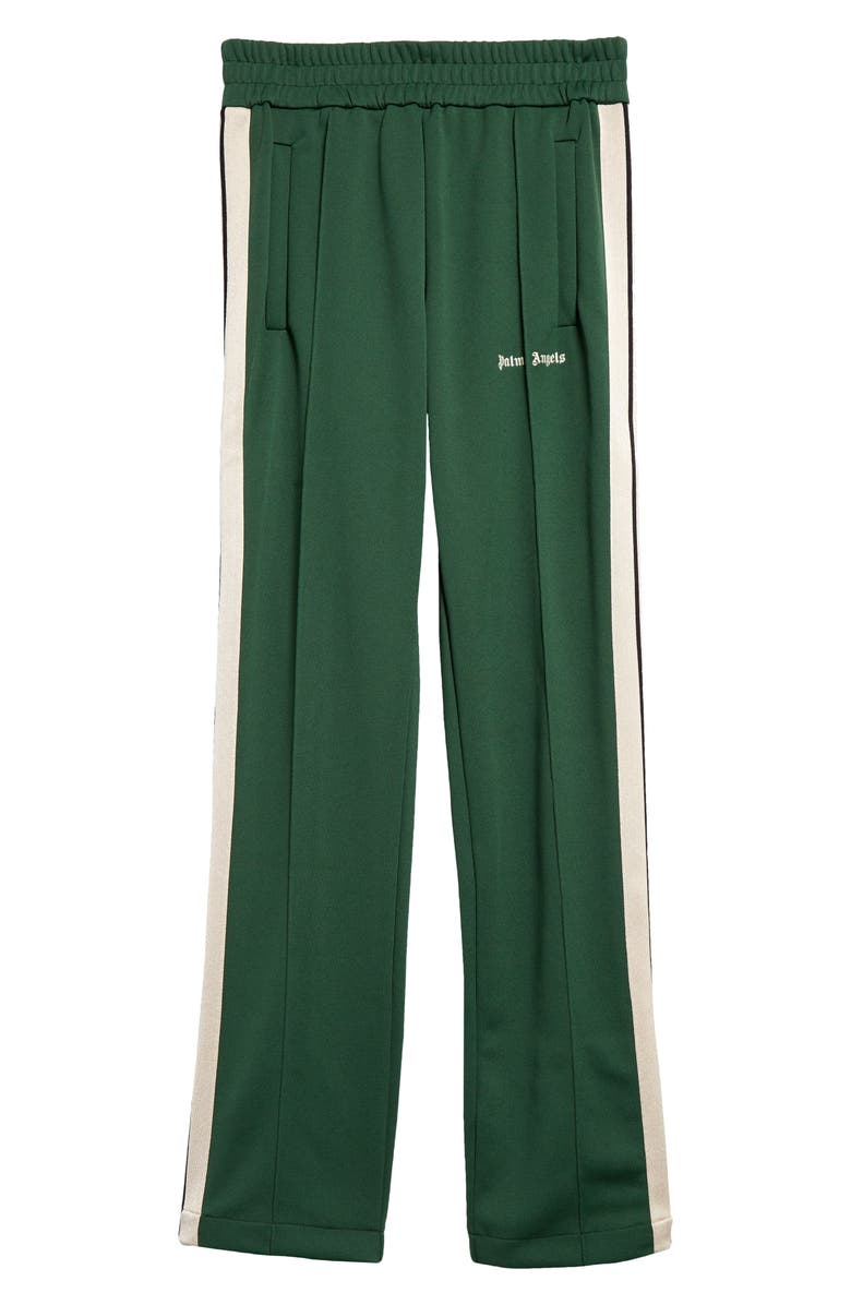 Palm Angels Classic Side Stripe Track Pants, Alternate, color, Forest Green Wh