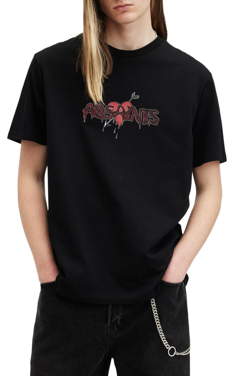 AllSaints Bereft Graphic T-Shirt, Main, color,