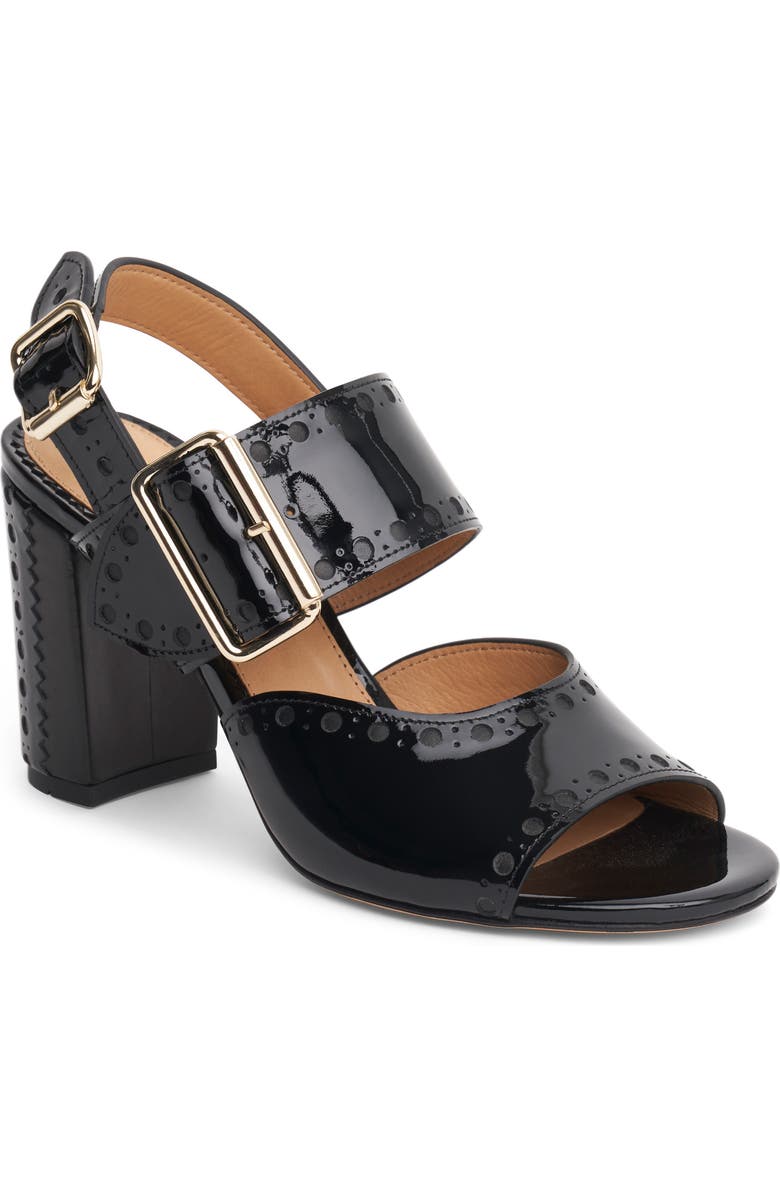 The Office of Angela Scott Ms. Nellie Block Heel Sandal, Main, color,
