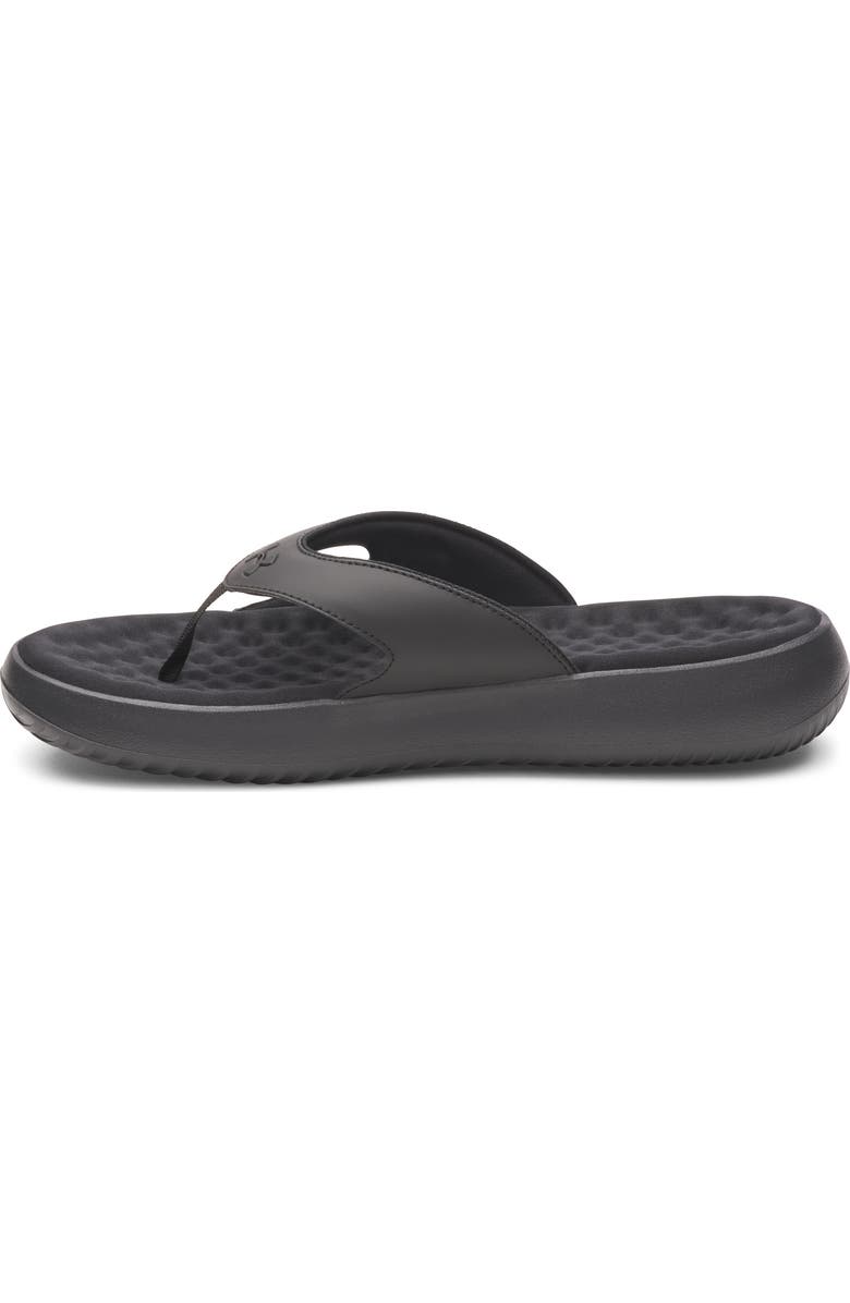 Under Armour UA Ignite Pro 8 Water Resistant Flip Flop, Alternate, color, Black