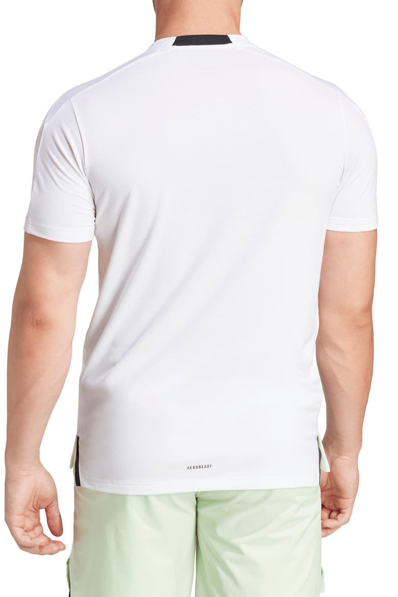 AEROREADY Performance T-Shirt, Alternate, color, WHITE