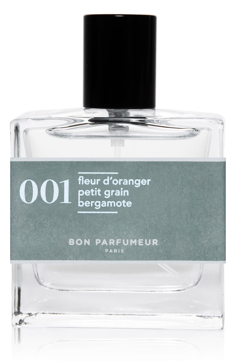 Bon Parfumeur 001 Orange Blossom, Petitgrain & Bergamot Eau de Parfum, Alternate, color, 