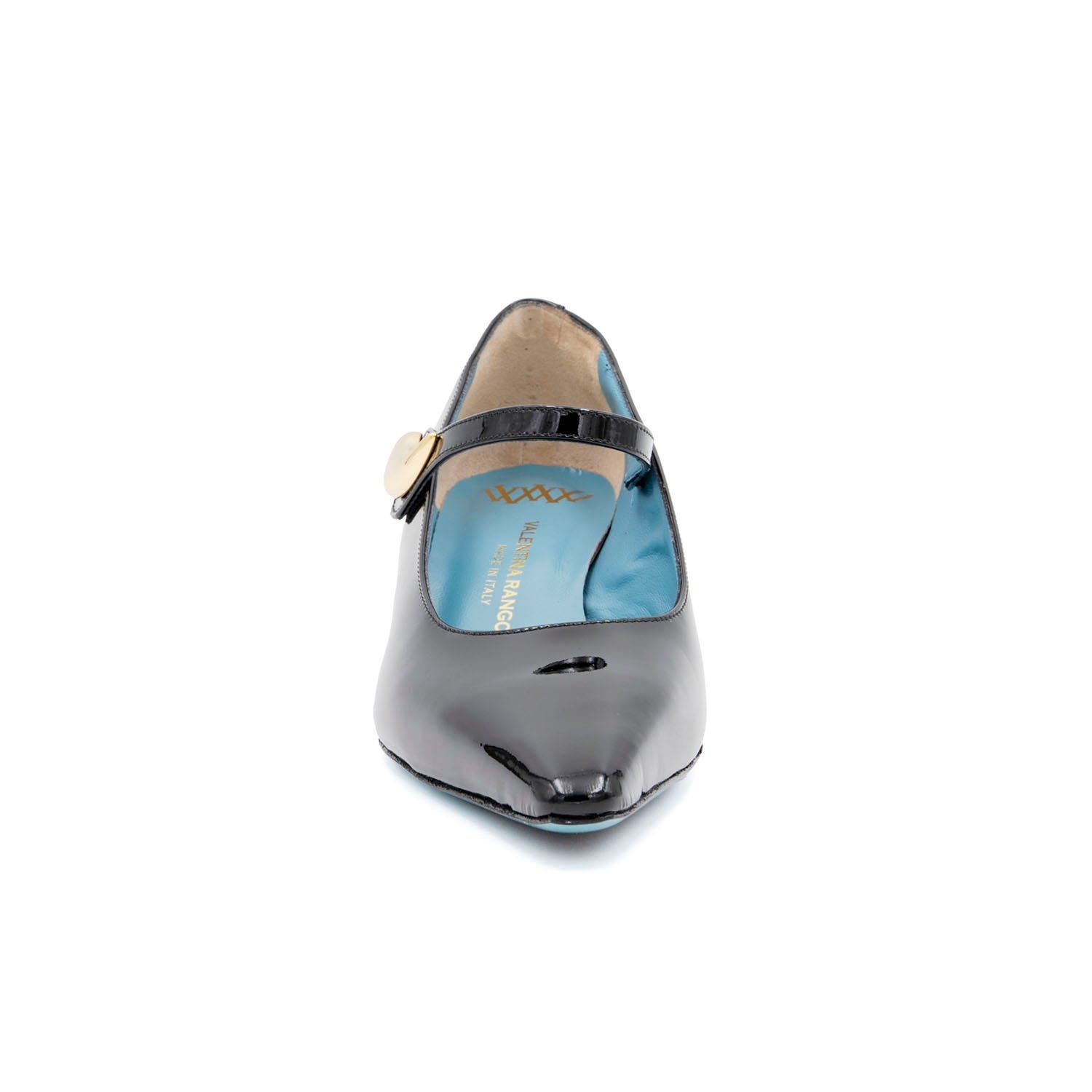 Valentina Rangoni Velato Mary Jane Pump, Alternate, color, Black Vernice