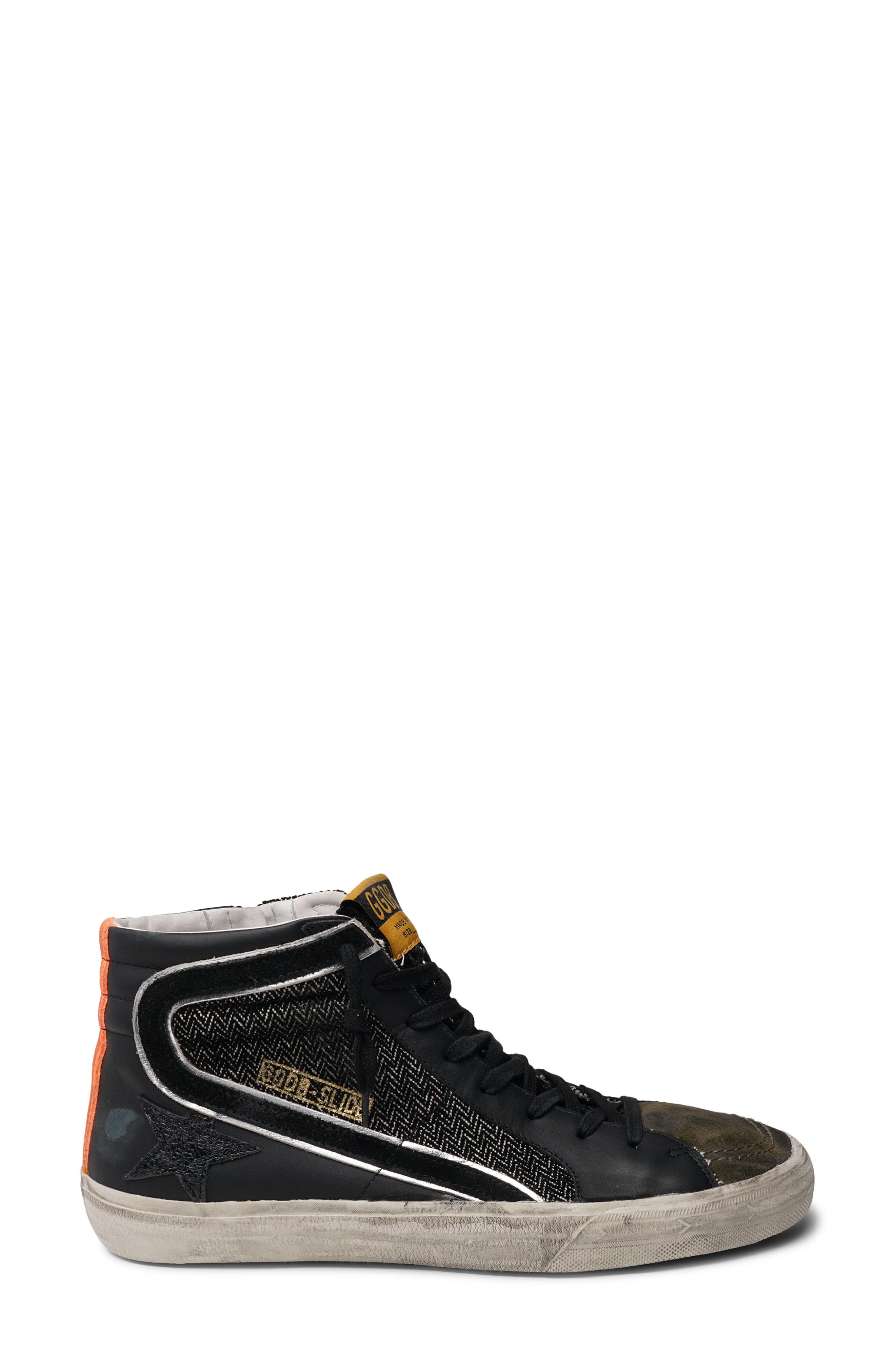 Golden Goose Slide High Top Sneaker, Main, color, 