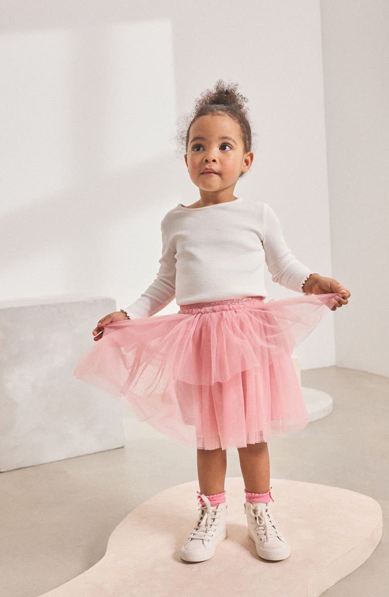 NEXT Kids' Tulle Tutu Skirt, Alternate, color, Pink