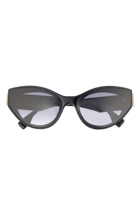 First 62mm Cat Eye Sunglasses