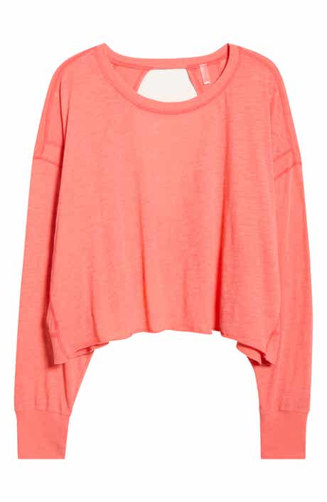 Free People FP Movement My Time Layer Open Back Crop Top