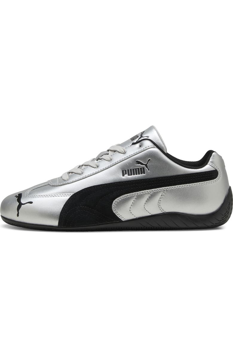 PUMA Speedcat Metallic Sneaker, Alternate, color, Puma Silver/ Puma Black