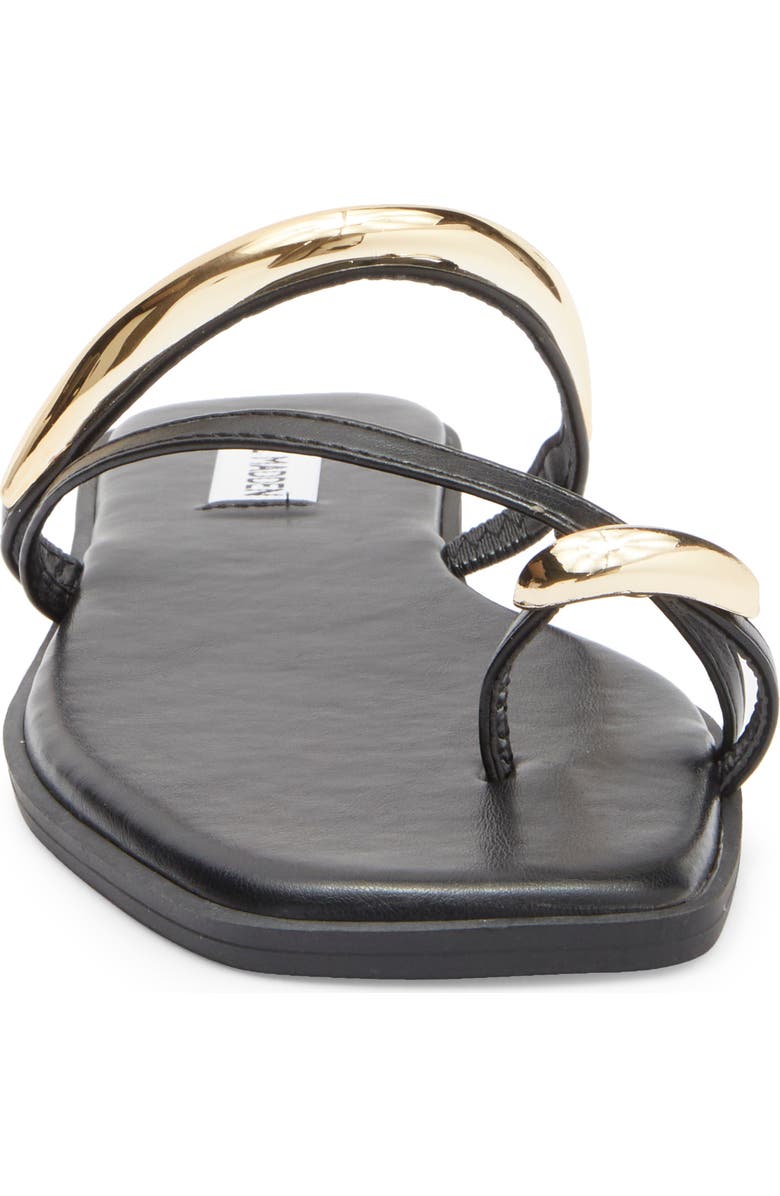 Steve Madden Arley Square Toe Sandal, Alternate, color, Black
