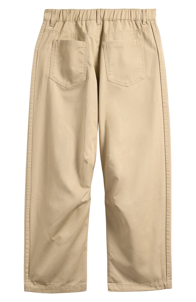 adidas Originals Kids' Twill Pants, Alternate, color, Medium Beige