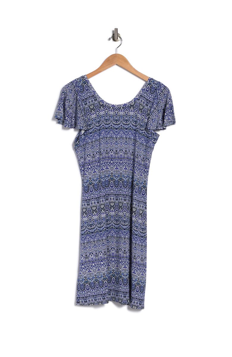 Tommy Bahama Lavasa Dotsa Flutter Dress, Alternate, color, 