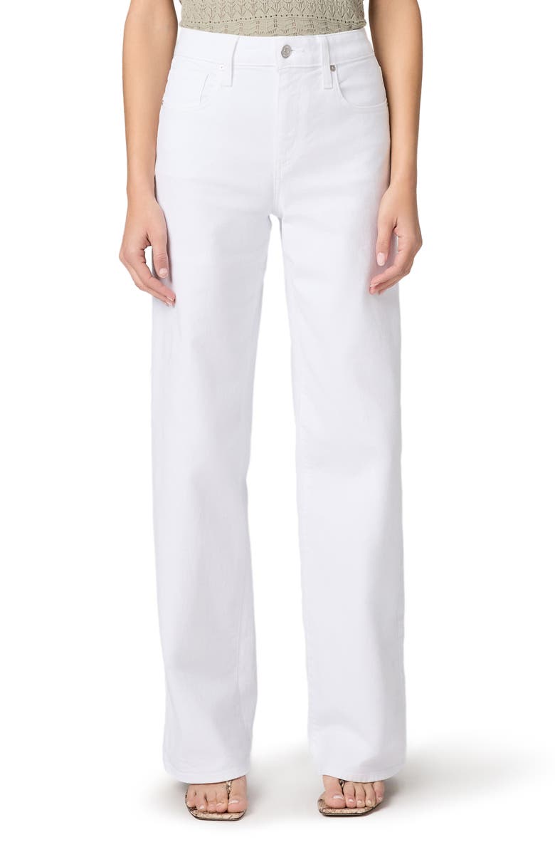 PAIGE Tatum Wide Leg Jeans, Main, color, Crisp White