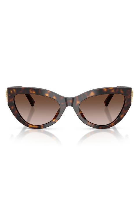 55mm Cat Eye Sunglasses