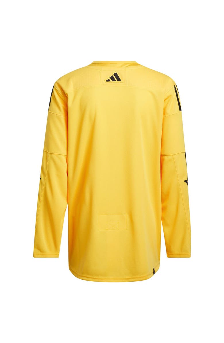 adidas Men's 2024 NHL All-Star Game adidas x drew house Yellow Primegreen Authentic Jersey, Alternate, color,
