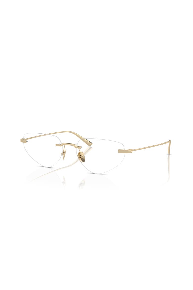 55mm Irregular optical glasses, Main, color, Gold