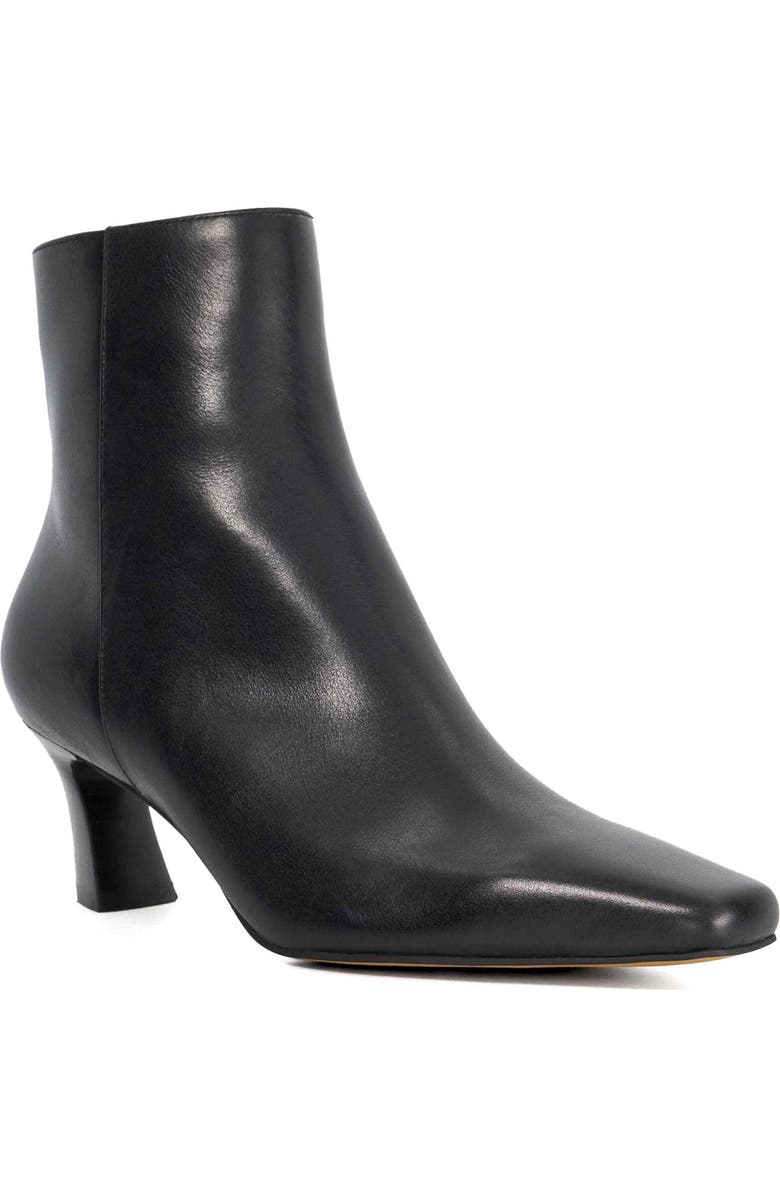 Dune London Overly Block Heel Bootie, Main, color, Black