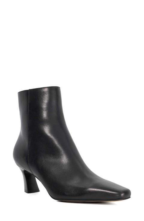 Overly Block Heel Bootie (Women)