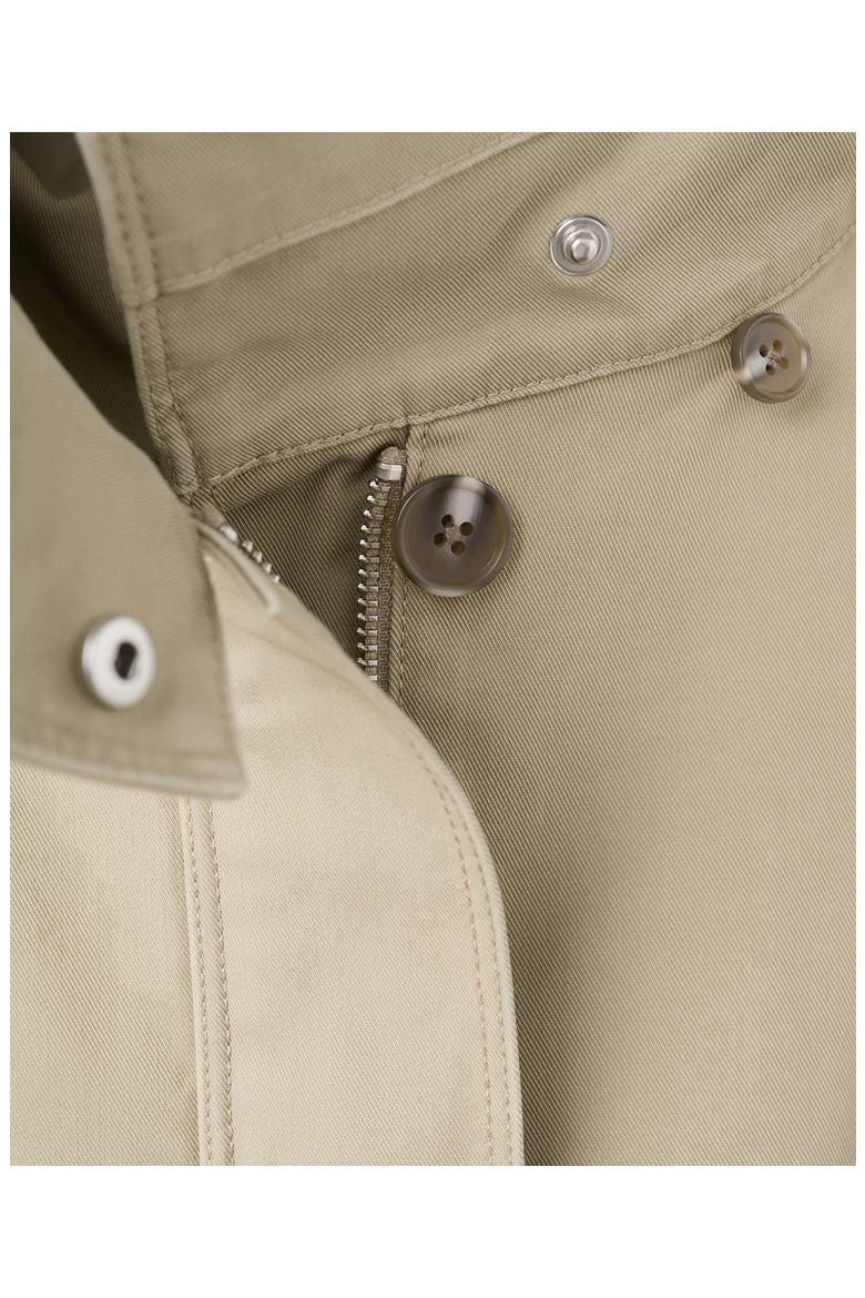 High Neck Oversize Parka with Removable Hood, Alternate, color, KHAKI