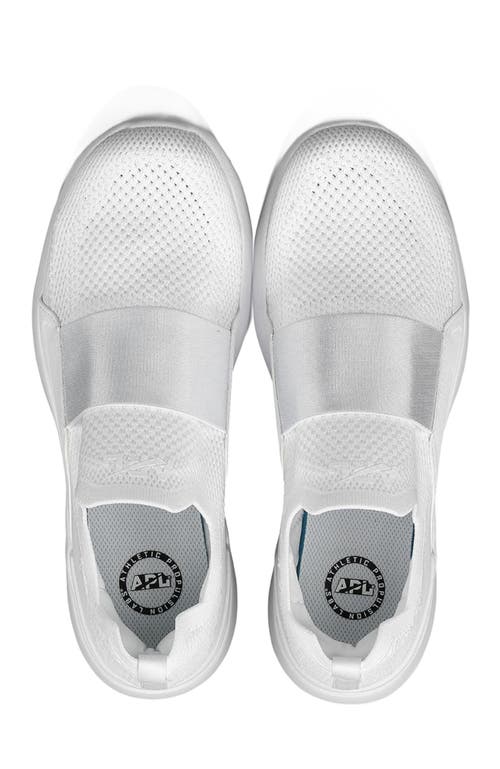 Apl Athletic Propulsion Labs Techloom Bliss Slip-ons In White