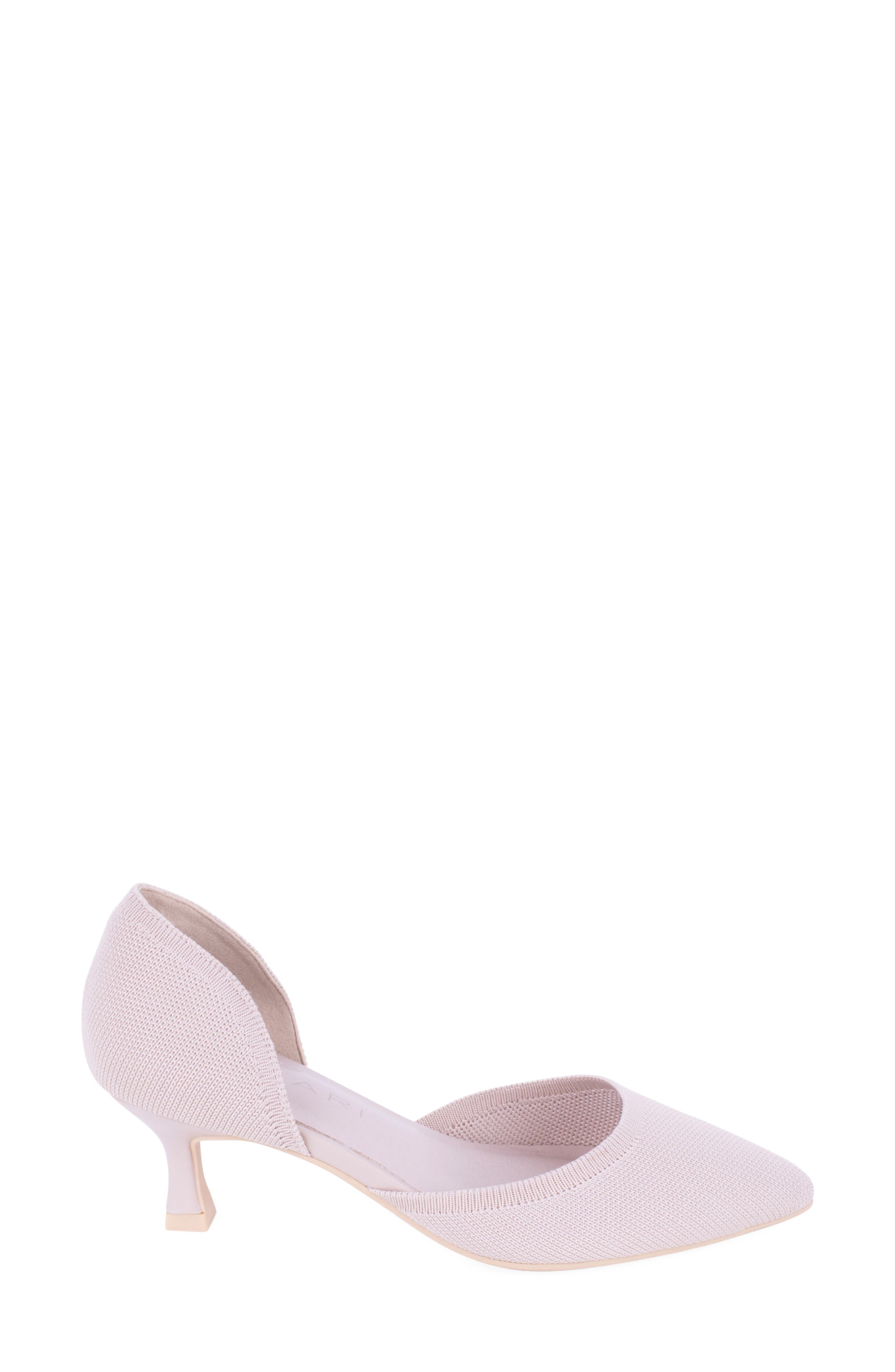 Moreno Half d'Orsay Pump, Alternate, color, NATURAL