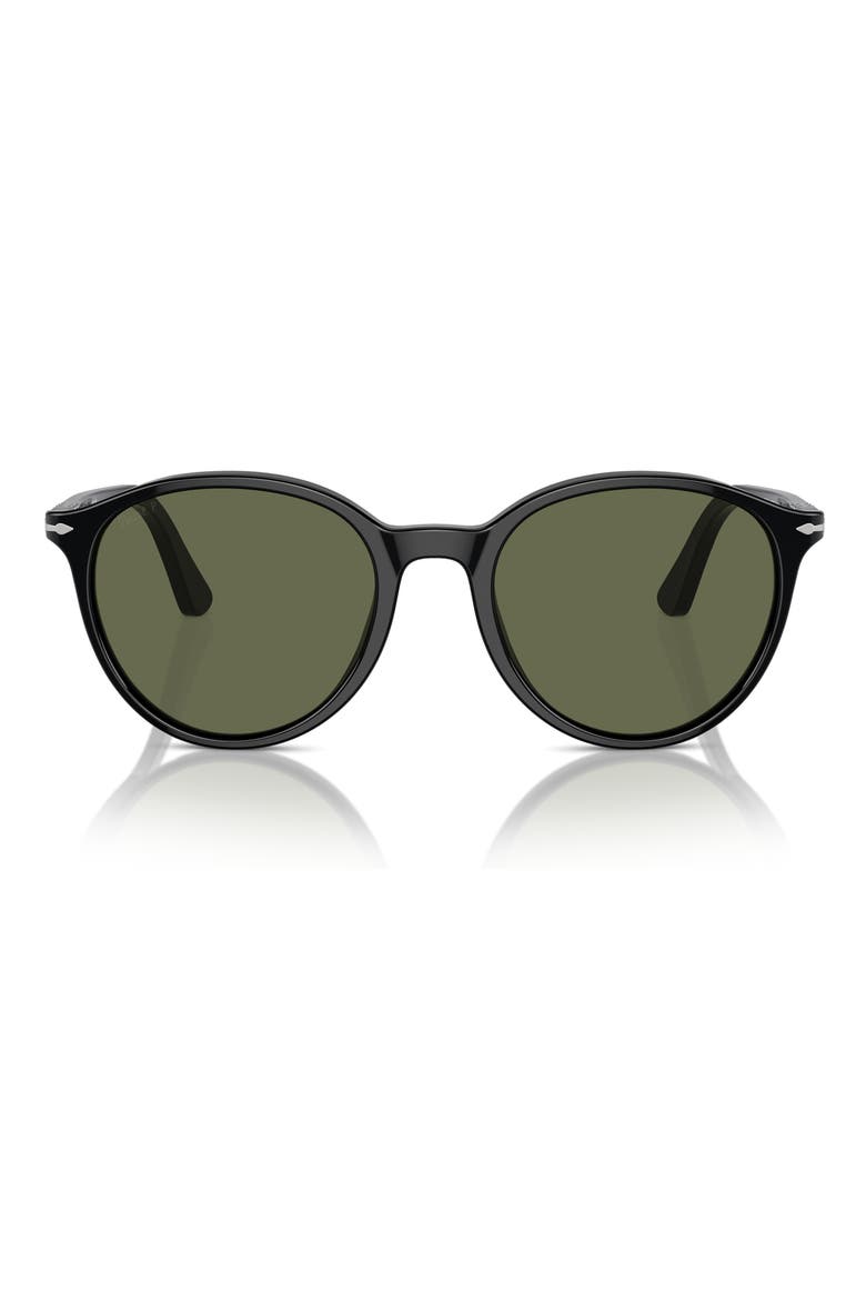 53mm Polarized Phantos Sunglasses, Alternate, color, BLACK