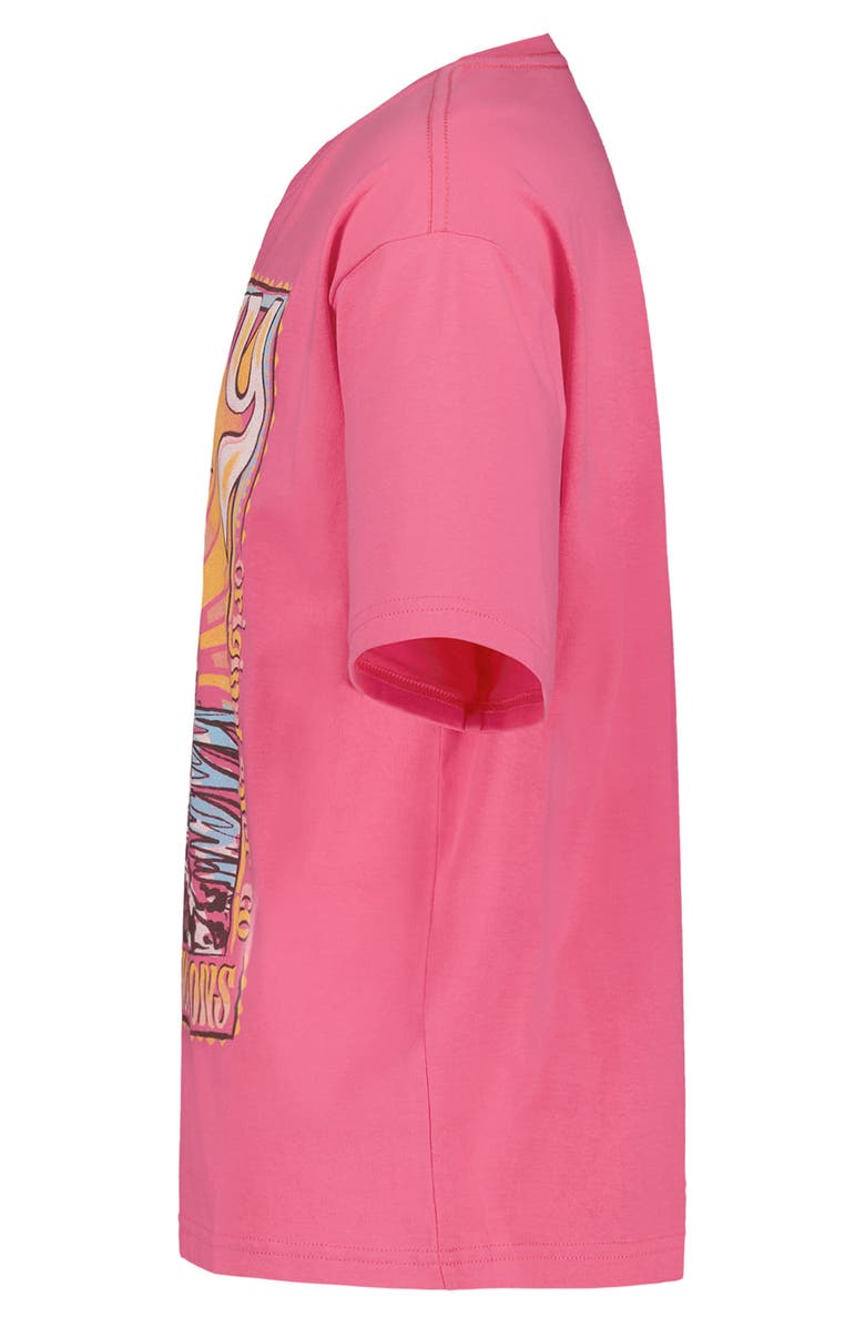Roxy Kids' Horizon Oversize Cotton Graphic T-Shirt, Alternate, color, Pink Breeze