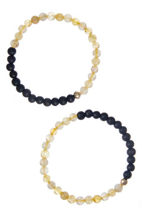 Men's N69 Money Max Set of 2 Healer's Bracelets