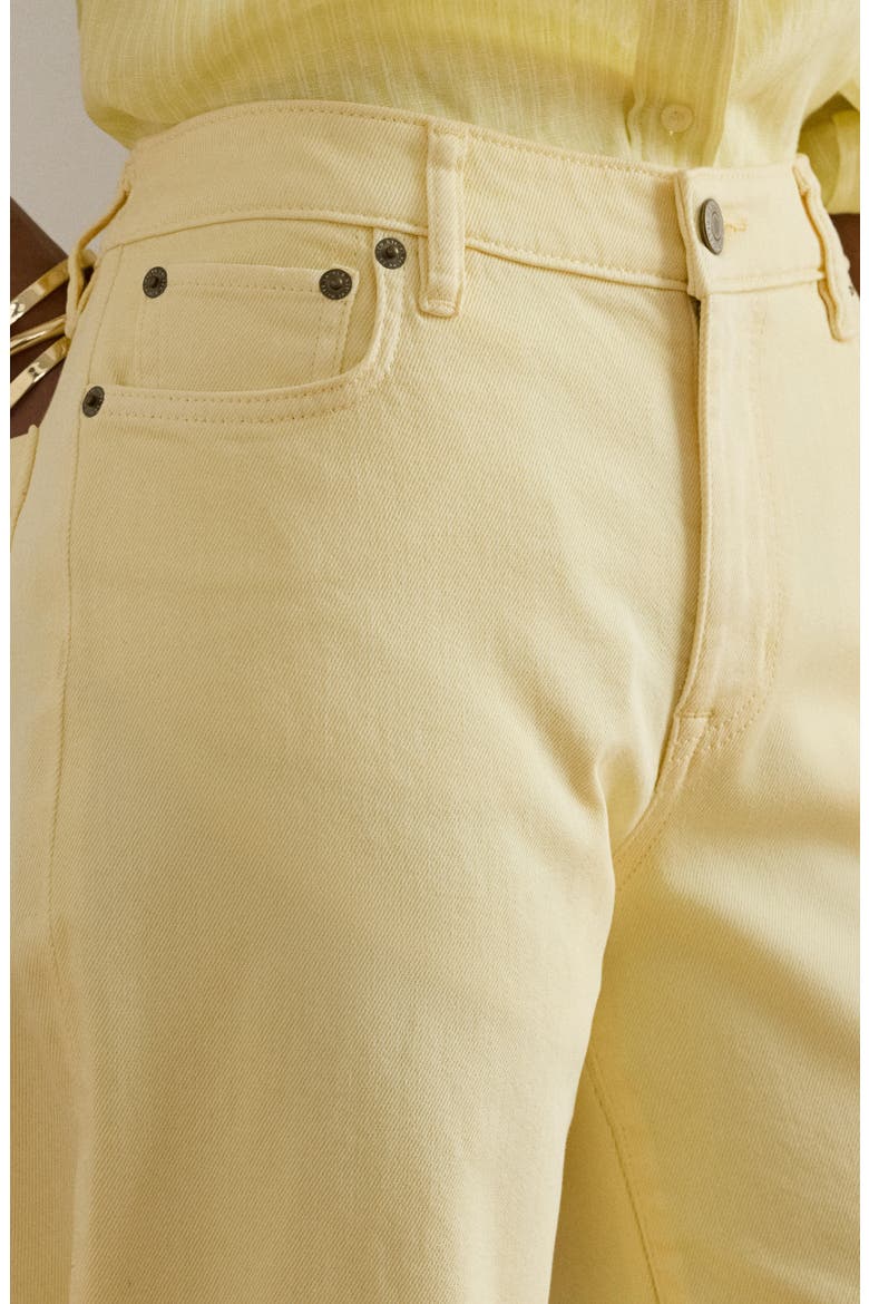 Crop Wide Leg Jeans, Alternate, color, LIGHT SUNFADED YELLOW